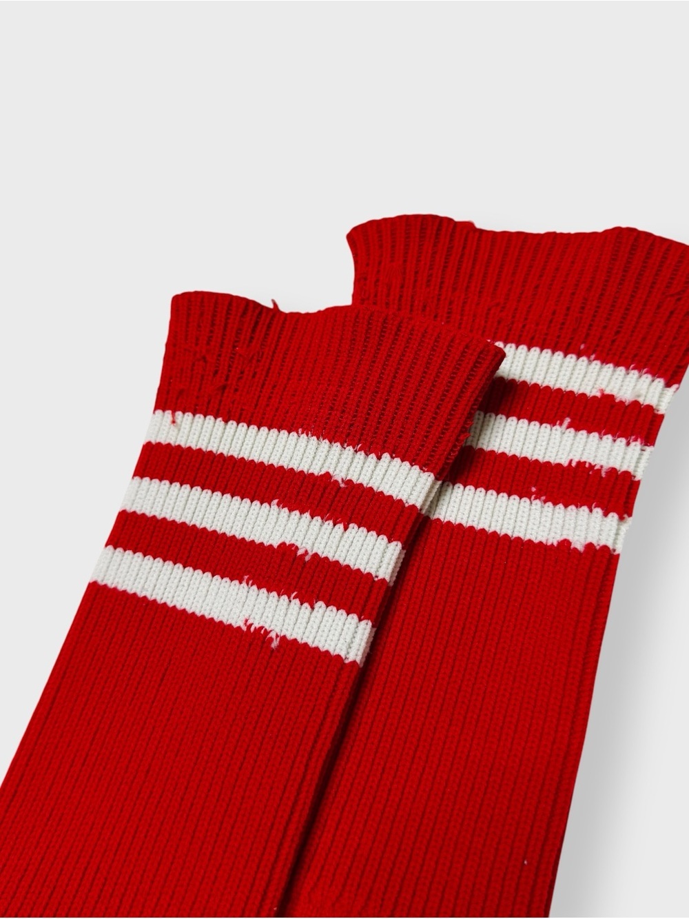 Vintage 70s 80s Twin City Soccer Socks Lot of 3, Tube Knee High 3 Stripes adidas - Picture 2 of 6